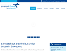 Tablet Screenshot of bussfeldschiller.de